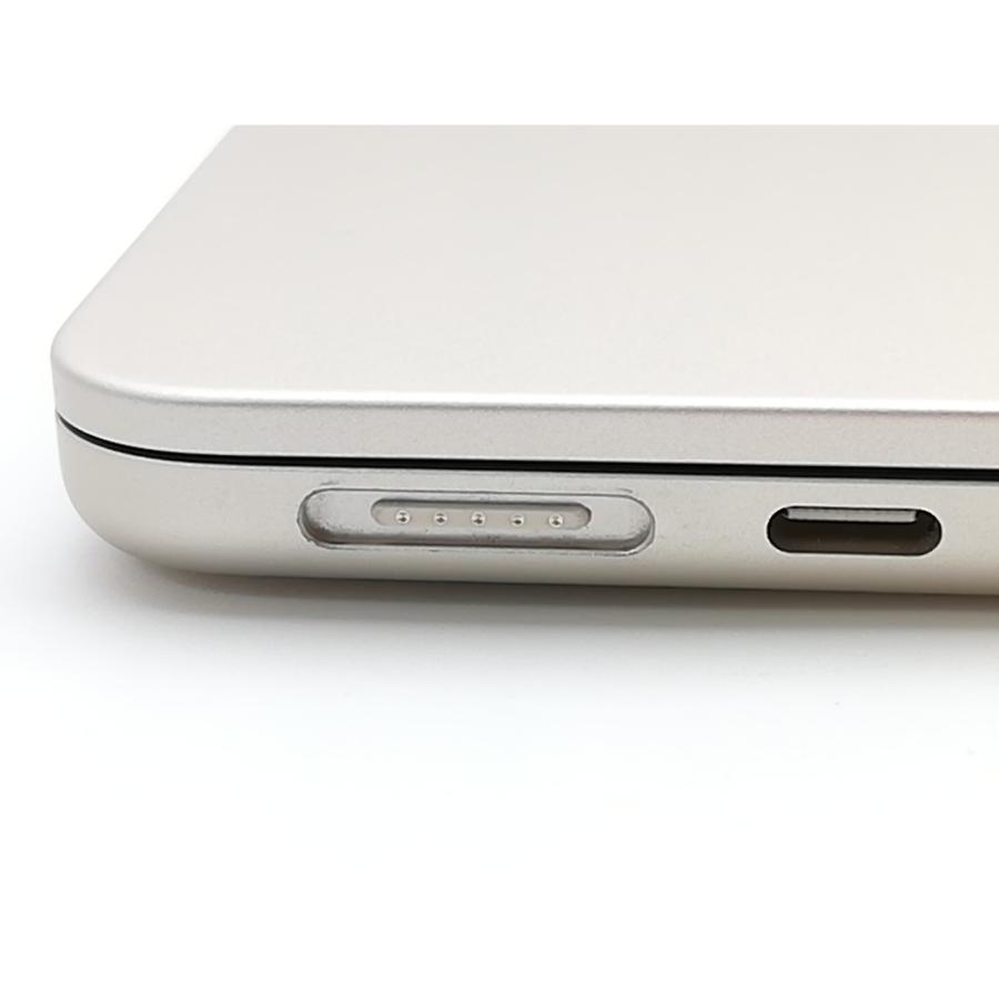【中古】Apple MacBook Air 13インチ CTO (M2,2022) スターライト M2(CPU:8C/GPU:10C)/16G/512G/35W AC(USB-Cx2)【熊本】保証期間１ヶ月【ランクA】の画像