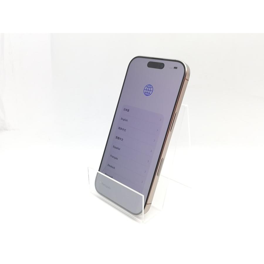 【中古】【赤ロム保証あり】Apple au 【SIMフリー】 iPhone 16 Pro 512GB デザートチタニウム MYN63J/A【熊本】保証期間１ヶ月【ランクB】の画像