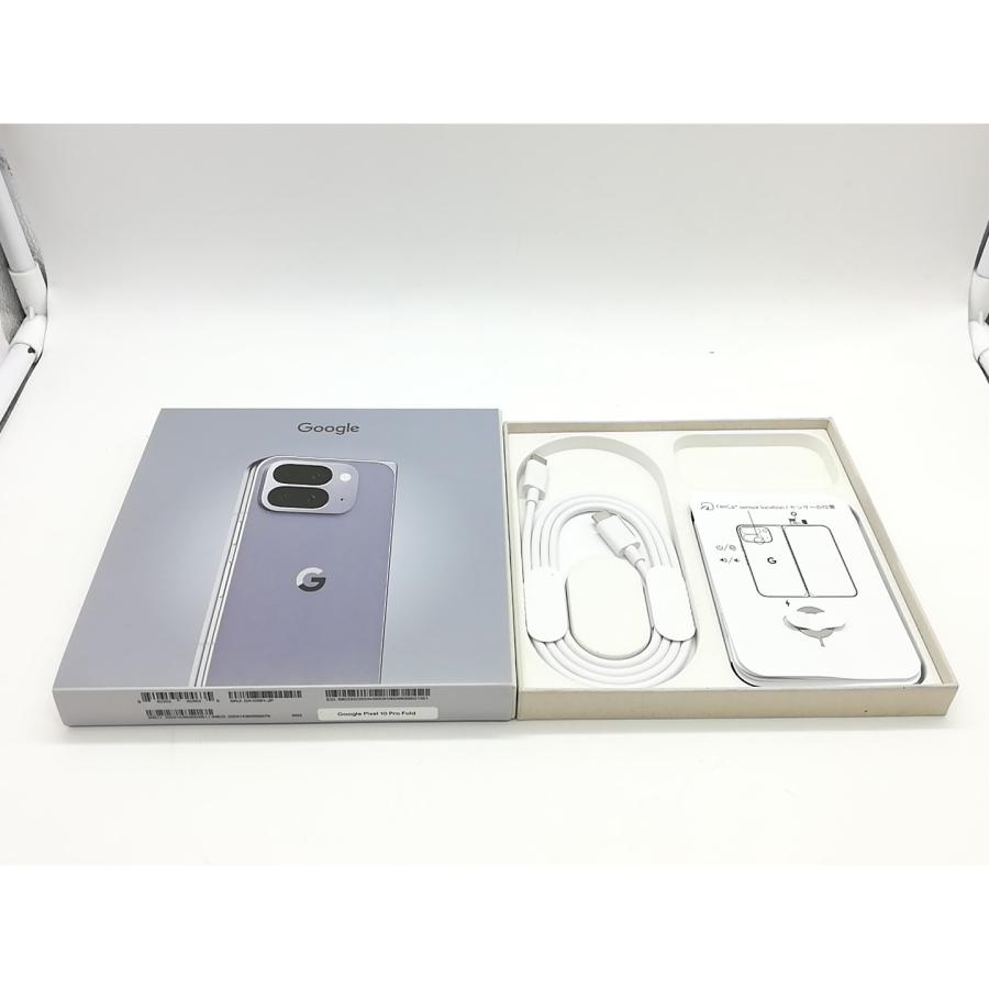 【中古】Google docomo 【SIMフリー】 Pixel 10 Pro Fold ムーンストーン 16GB 256GB【熊本】保証期間１ヶ月【ランクA】の画像