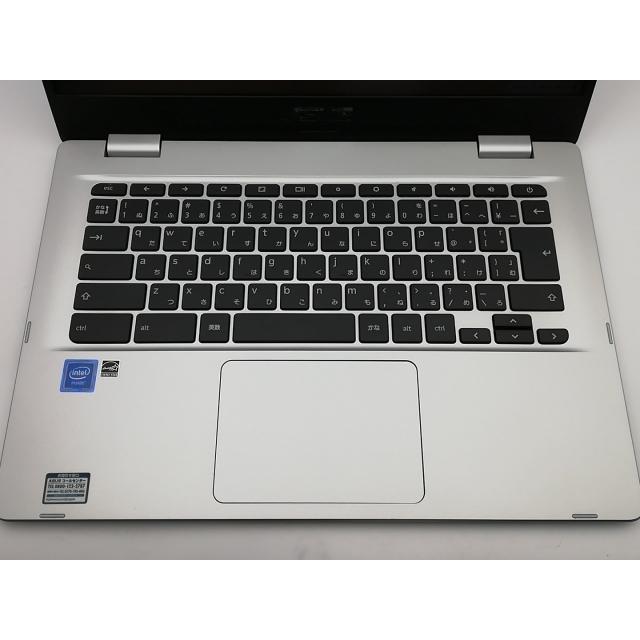 中古】ASUS Chromebook C423NA C423NA-EB0039 シルバー【Celeron N3350