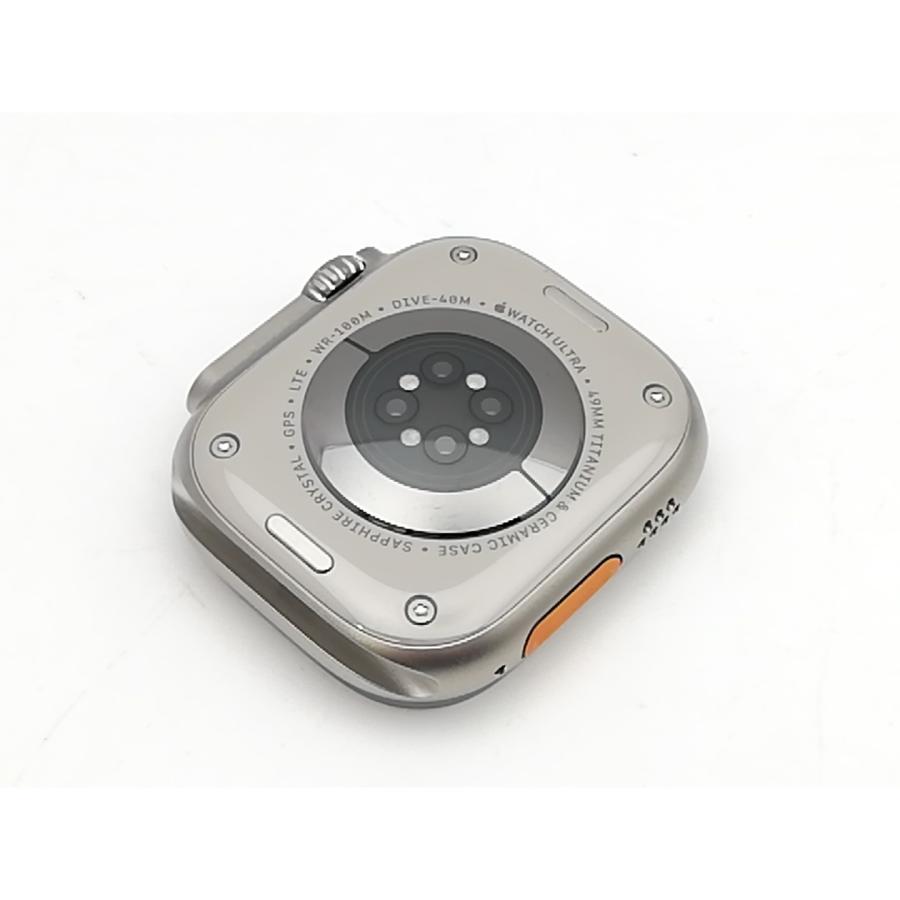 【中古】Apple Apple Watch Ultra 49mm Cellular チタニウムケース 海外版 (バンド無し)【熊本】保証期間１ヶ月【ランクA】の画像
