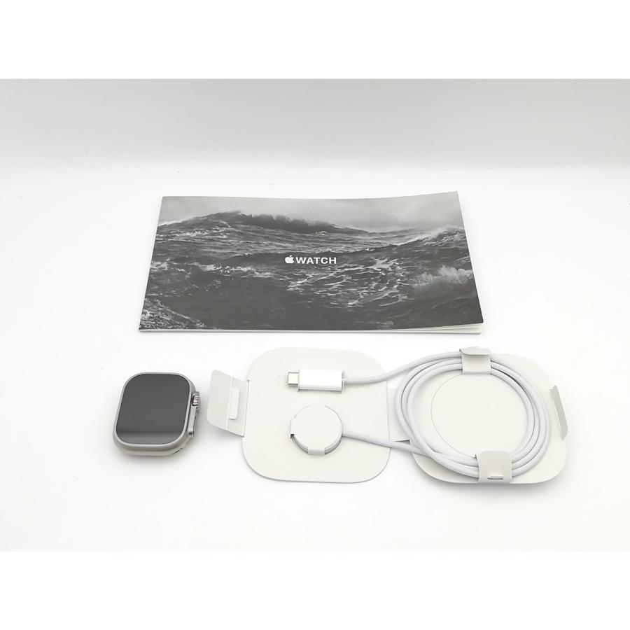 【中古】Apple Apple Watch Ultra 49mm Cellular チタニウムケース 海外版 (バンド無し)【熊本】保証期間１ヶ月【ランクA】の画像