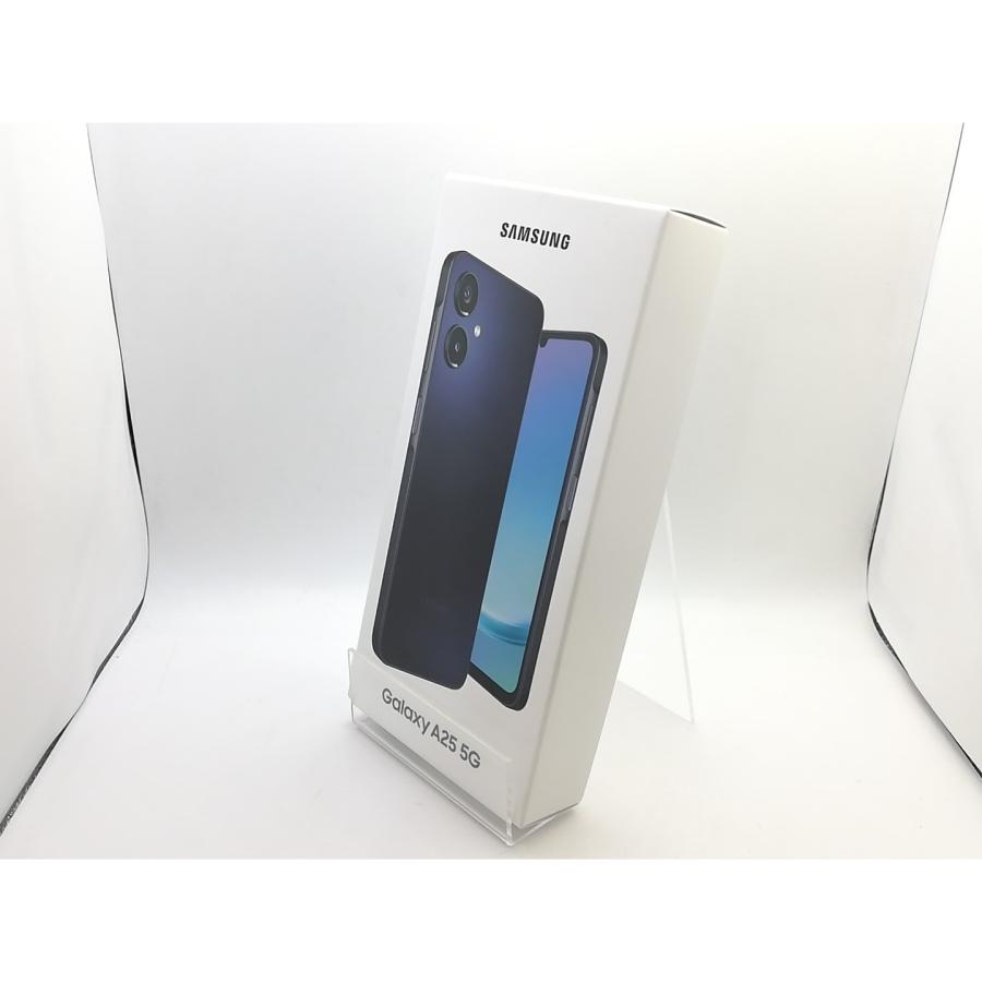 未使用】SAMSUNG au 【SIMフリー】 Galaxy A25 5G ブラック 4GB 64GB