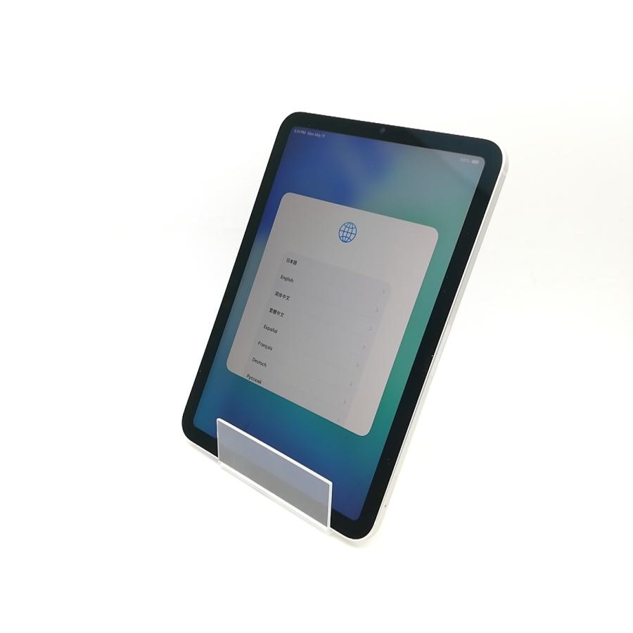 【中古】Apple SoftBank 【SIMフリー】 iPad mini（第6世代/2021） 256GB スターライト MK8H3J/A【熊本】保証期間１ヶ月【ランクB】の画像