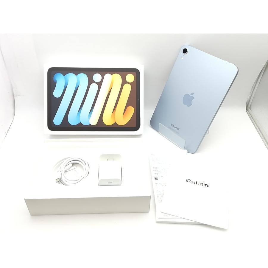 【中古】Apple 【Wi-Fi】 iPad mini（A17Pro/2024） 256GB ブルー MXNC3J/A【熊本】保証期間１ヶ月【ランクA】の画像
