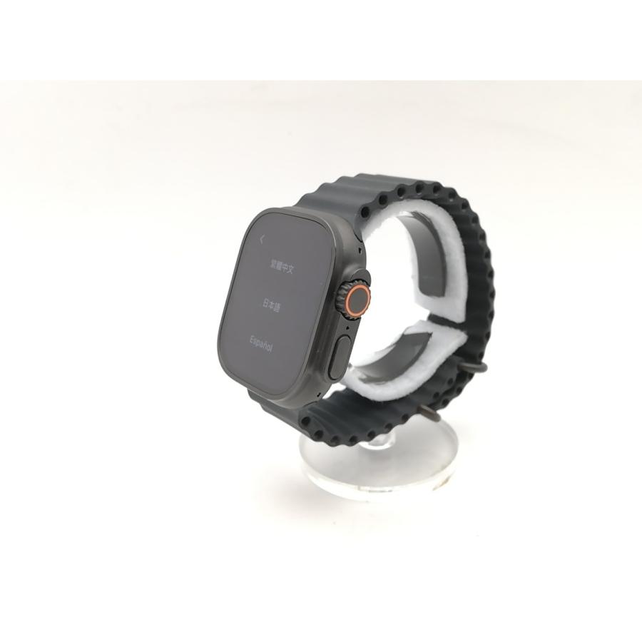 【中古】Apple Apple Watch Ultra3 49mm Cellular ブラックチタニウムケース/ブラックオーシャンバンド MF0J4J/A【熊本】保証期間１ヶ月【ランクA】の画像