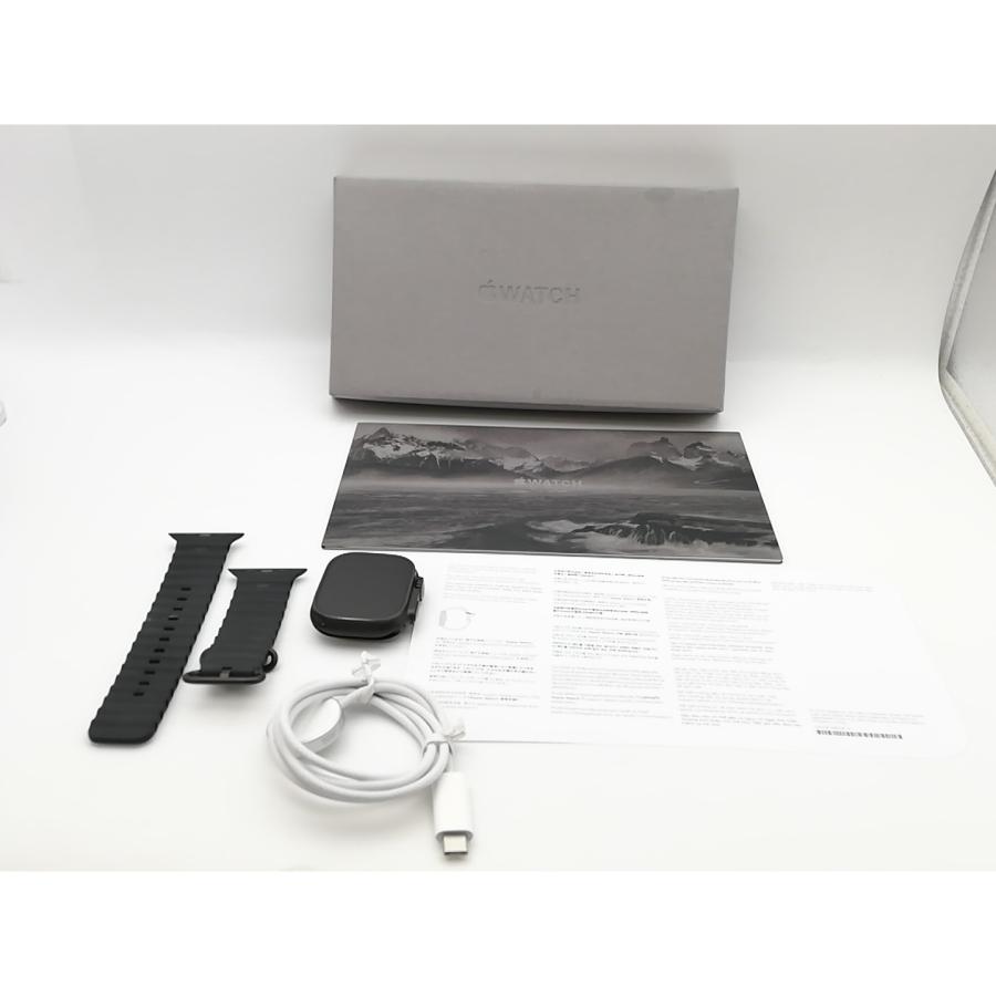 【中古】Apple Apple Watch Ultra3 49mm Cellular ブラックチタニウムケース/ブラックオーシャンバンド MF0J4J/A【熊本】保証期間１ヶ月【ランクA】の画像
