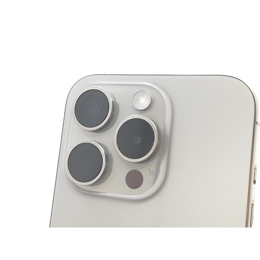 【中古】Apple docomo 【SIMフリー】 iPhone 15 Pro 256GB ナチュラルチタニウム MTUF3J/A【福岡天神】保証期間１ヶ月【ランクB】の画像