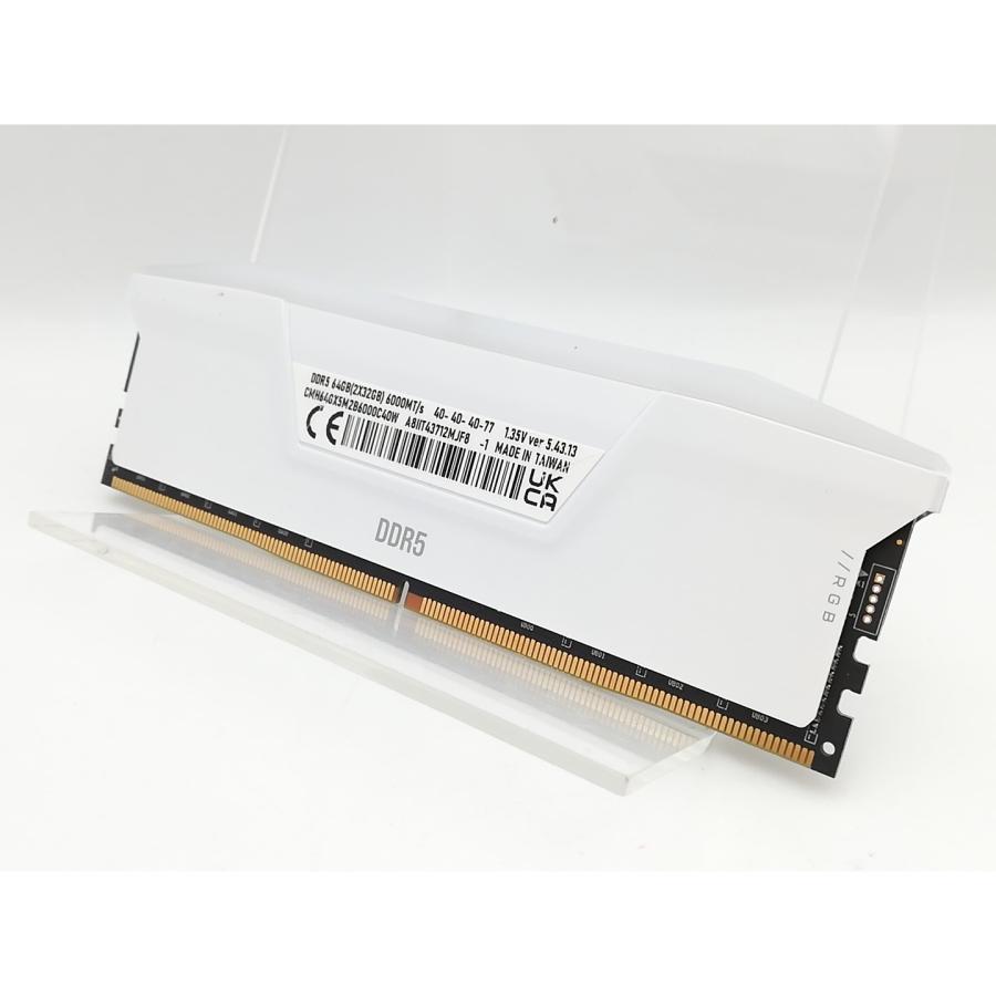新品未開封 DDR5 64GB(32GB*2) 6000MHz 中古】DDR5 32GB 2枚組（合計64GB） DDR5-6000(PC5-48000