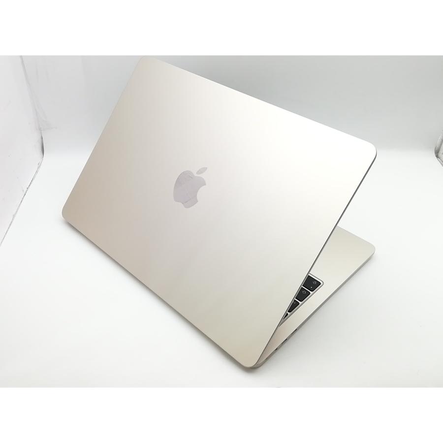 【中古】Apple MacBook Air 13インチ M3(CPU:8C/GPU:10C) 24GB/512GB スターライト MC8P4J/A (13インチ, M3, 2024)【熊本】保証期間１ヶ月【ランクA】の画像