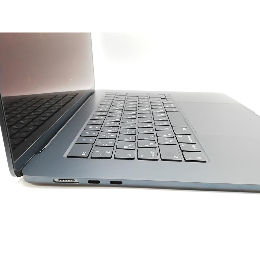 【中古】Apple MacBook Air 15インチ  M2(CPU:8C/GPU:10C) 8GB/256GB ミッドナイト MQKW3J/A (M2,2023)【熊本】保証期間１ヶ月【ランクA】の画像