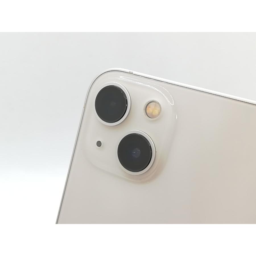 【中古】Apple docomo 【SIMフリー】 iPhone 13 256GB スターライト MLNJ3J/A【熊本】保証期間１ヶ月【ランクB】の画像