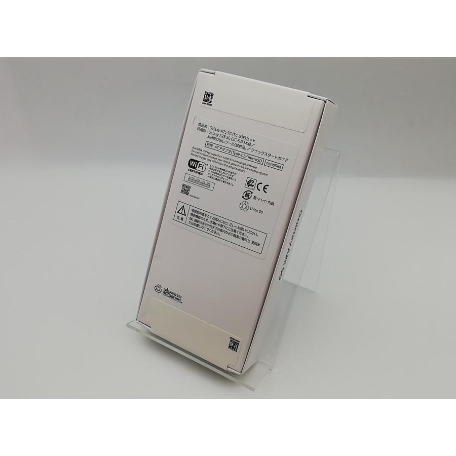 未使用】SAMSUNG docomo 【SIMフリー】 Galaxy A25 5G ブラック 4GB