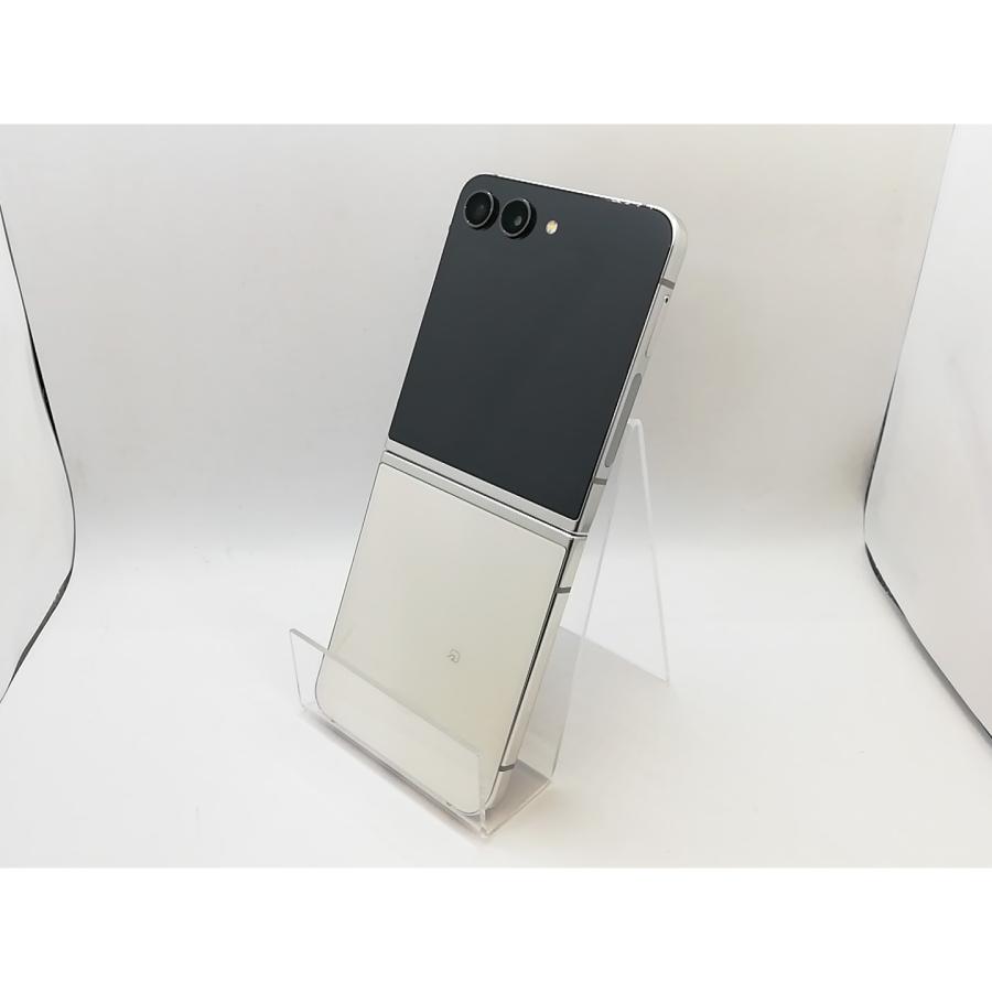 中古】SAMSUNG au 【SIMフリー】 Galaxy Z Flip5 クリーム 8GB 256GB
