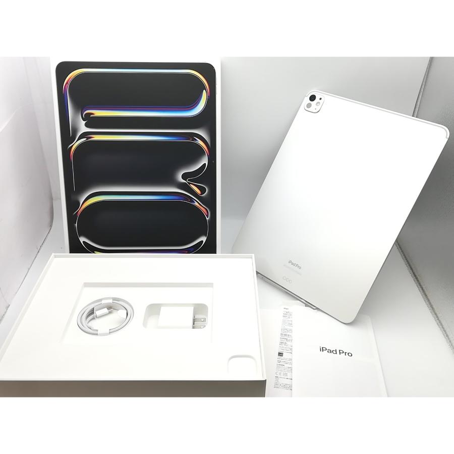 中古】Apple 【Wi-Fi】 13インチ iPad Pro（M4/2024） 1TB シルバー