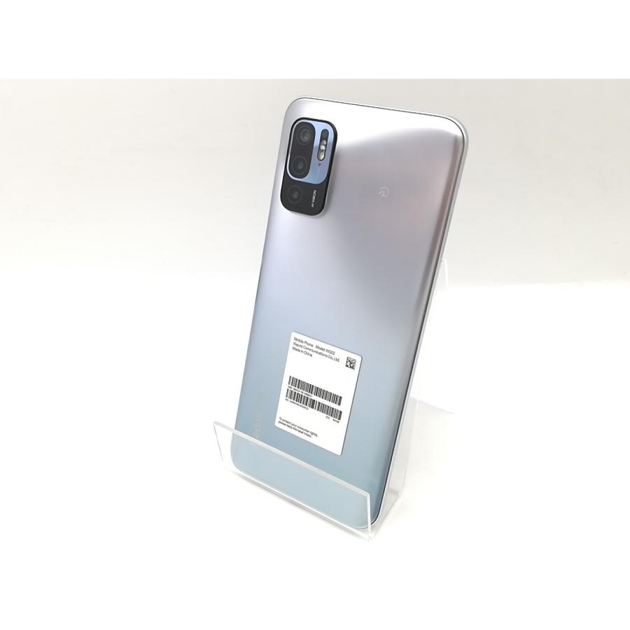 中古】Xiaomi au 【SIMフリー】 Redmi Note 10 JE クロームシルバー