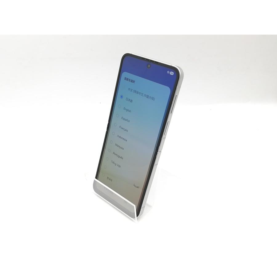 中古】SAMSUNG 国内版 【SIMフリー】 Galaxy Z Flip6 ホワイト 12GB