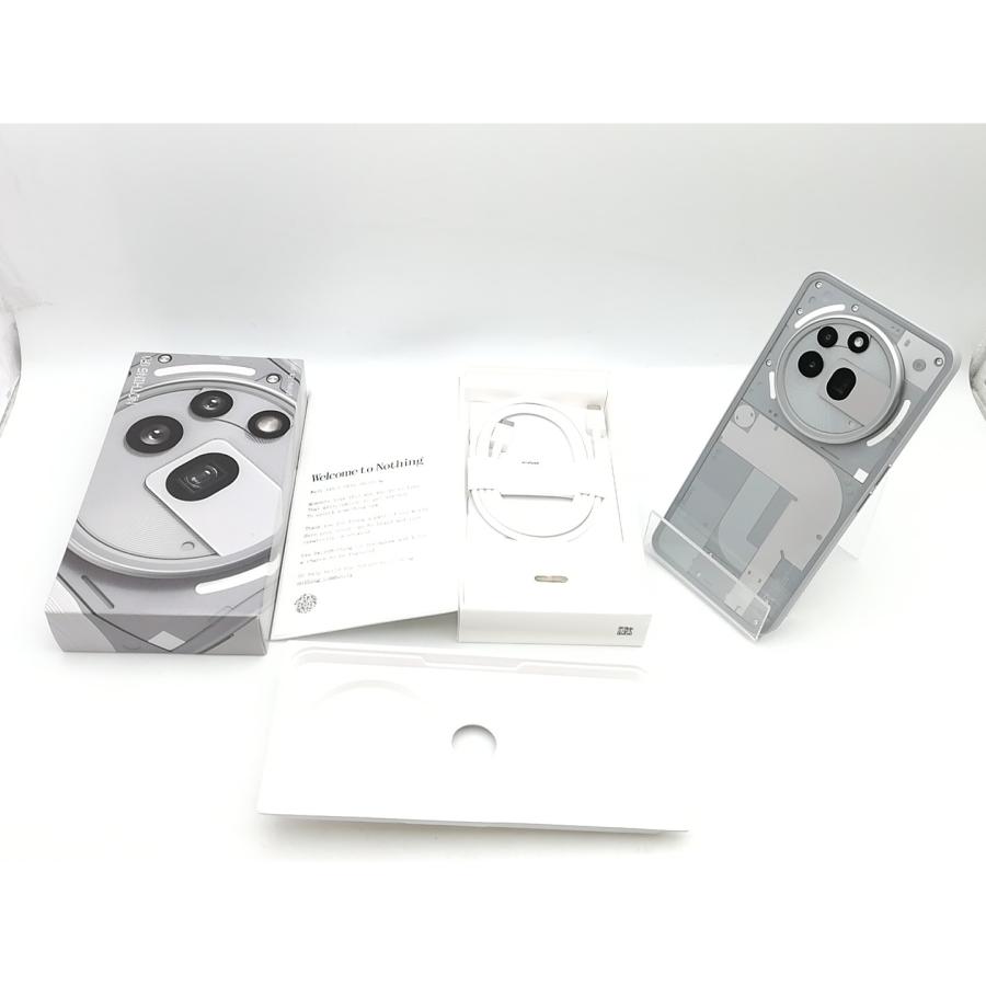中古】NOTHING 海外版 【SIMフリー】 Nothing Phone (3a) Pro 5G 12GB