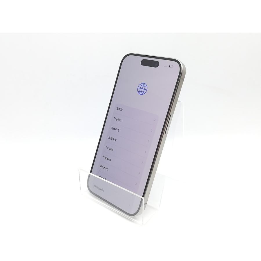 中古】Apple 国内版 【SIMフリー】 iPhone 15 Pro 256GB ナチュラル 
