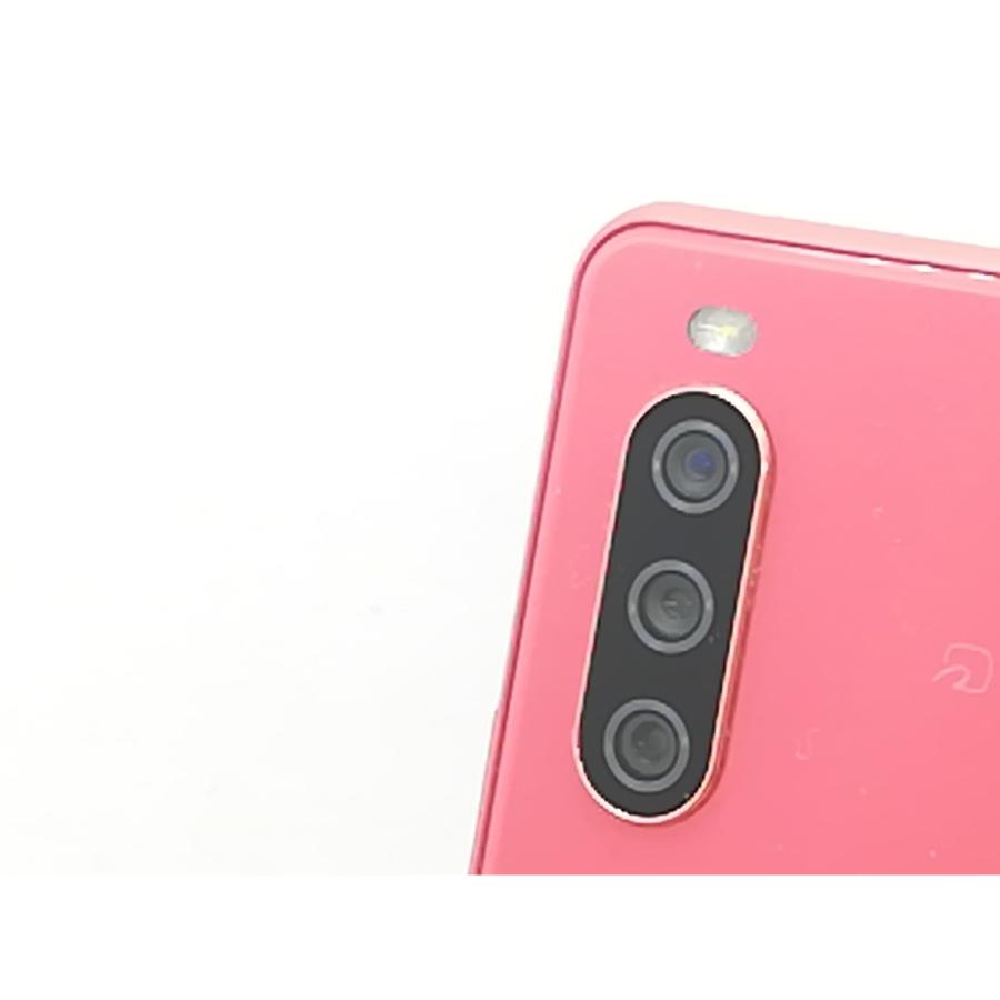 中古】SONY docomo 【SIMロック解除済み】 Xperia 10 III ピンク 6GB