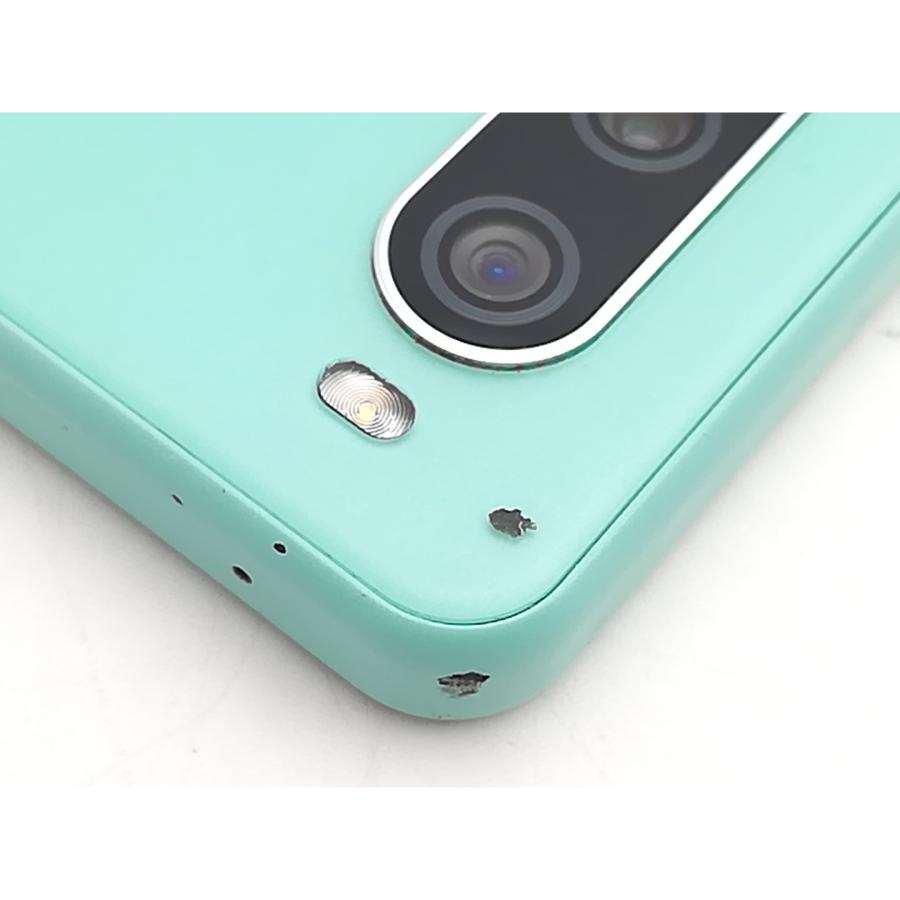 中古】SONY au 【SIMフリー】 Xperia 10 IV ミント 6GB 128GB SOG07