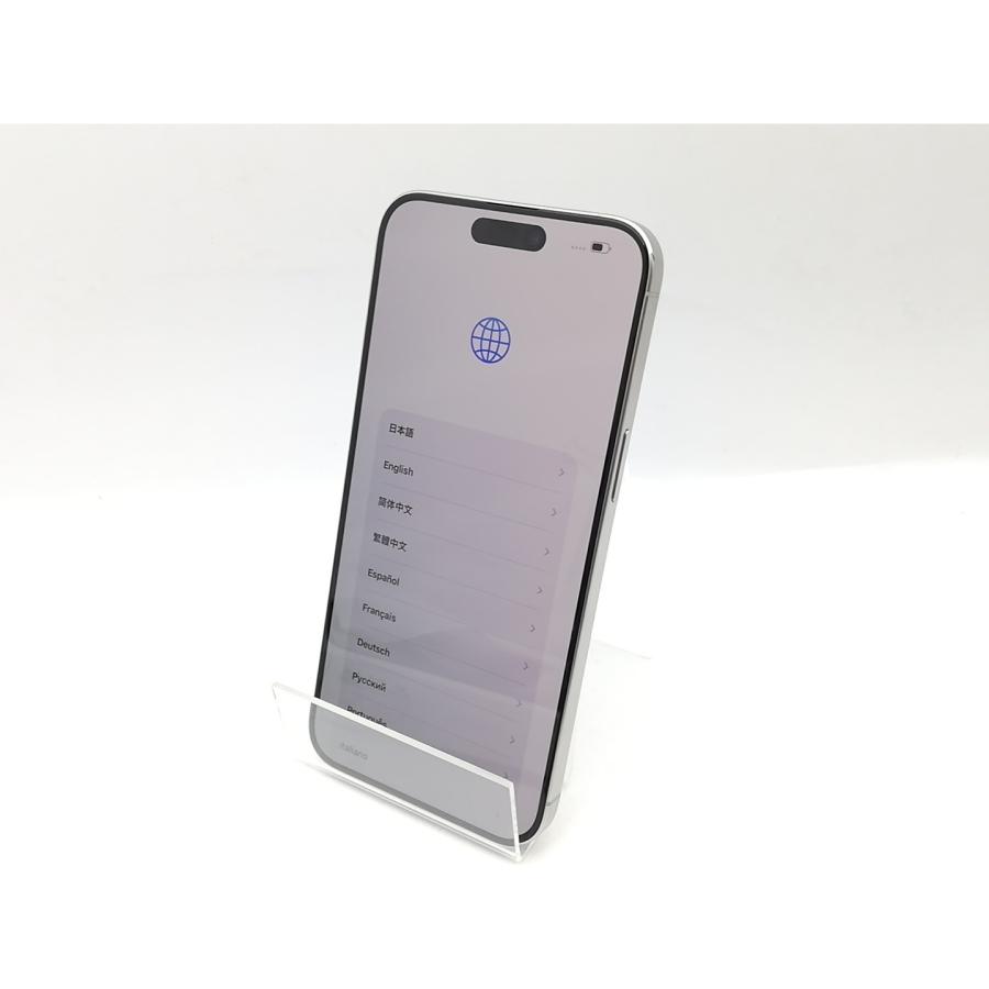 中古】Apple 国内版 【SIMフリー】 iPhone 15 Pro Max 256GB ホワイト