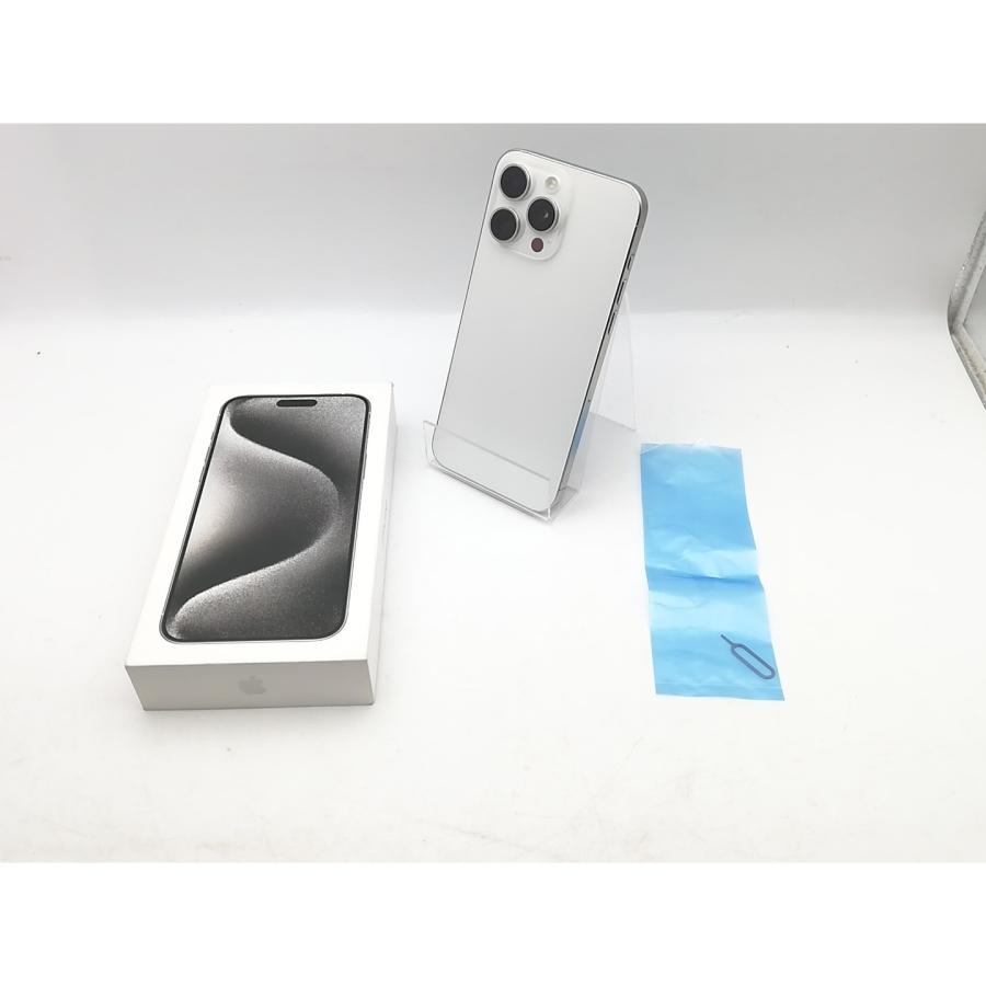 中古】Apple 国内版 【SIMフリー】 iPhone 15 Pro Max 256GB ホワイト