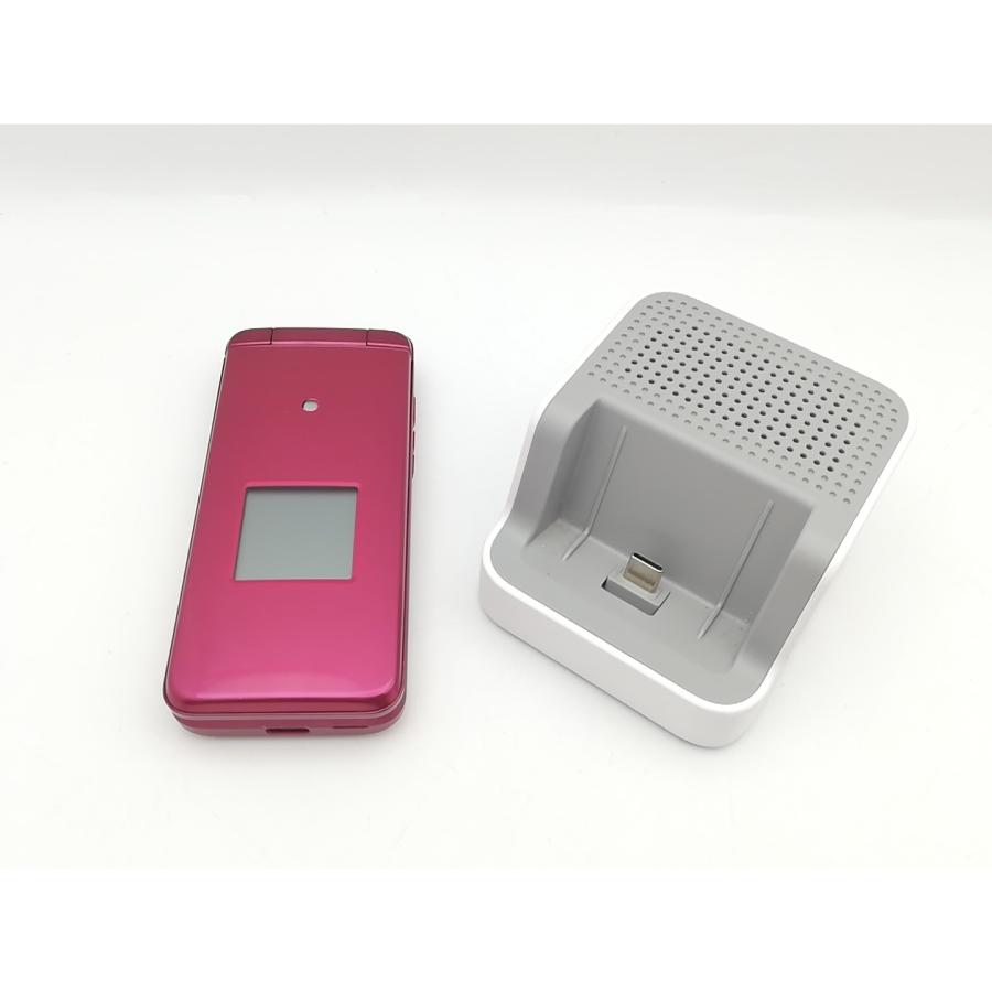 中古】KYOCERA au 【SIMロック解除済み】 かんたんケータイ ライト