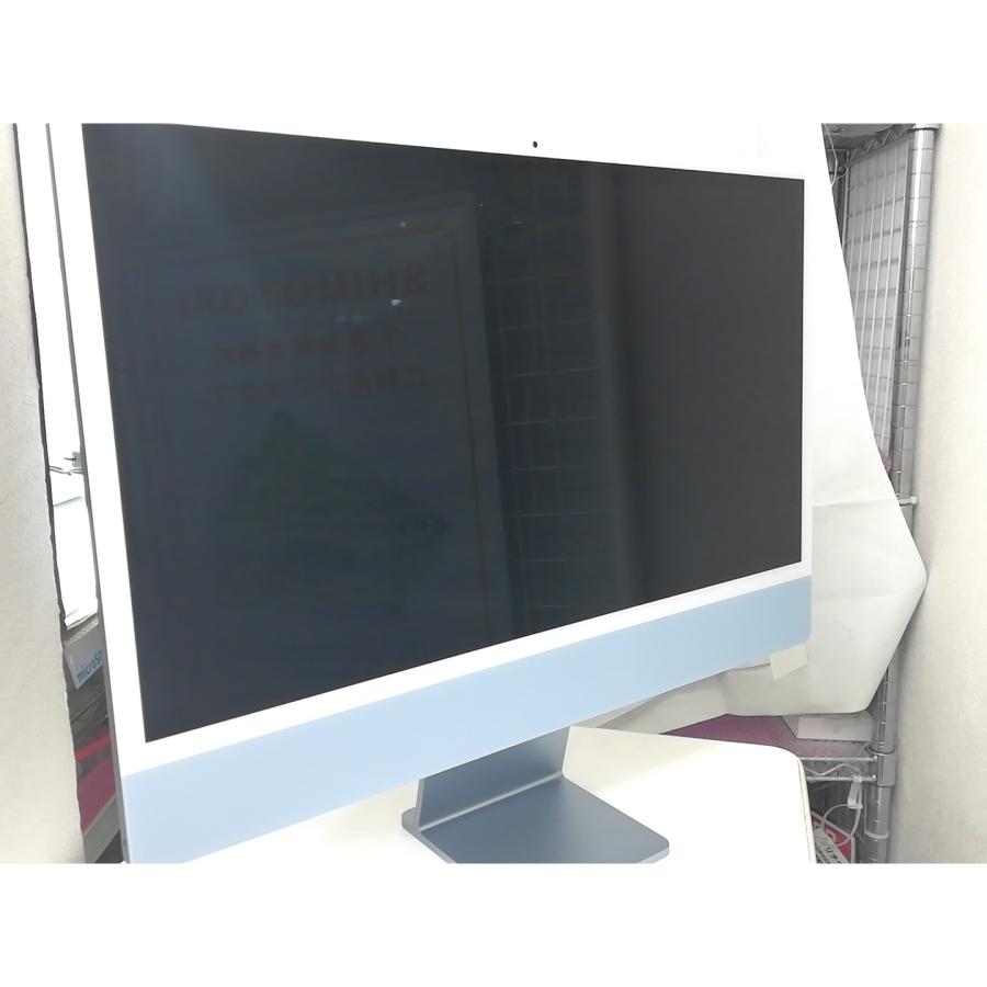 中古】Apple iMac 24インチ CTO (M1・2021) ブルー M1(CPU:8C/GPU:8C