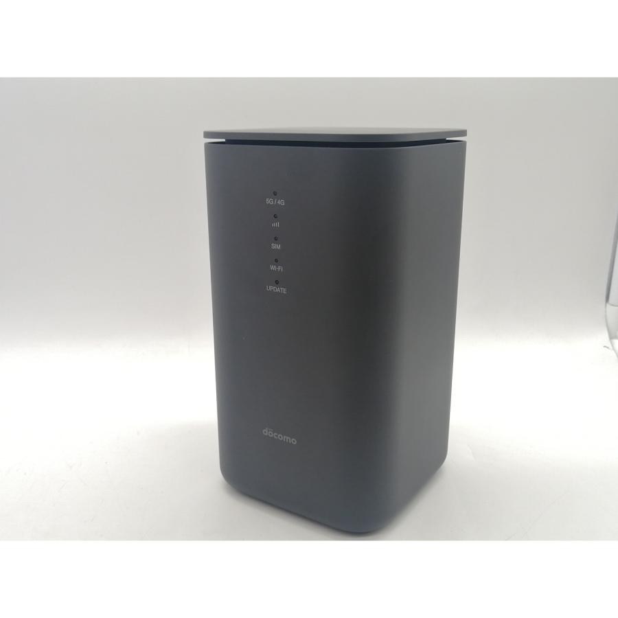 中古】SHARP docomo 【SIMフリー】 home 5G HR02 [ダークグレー]【EC
