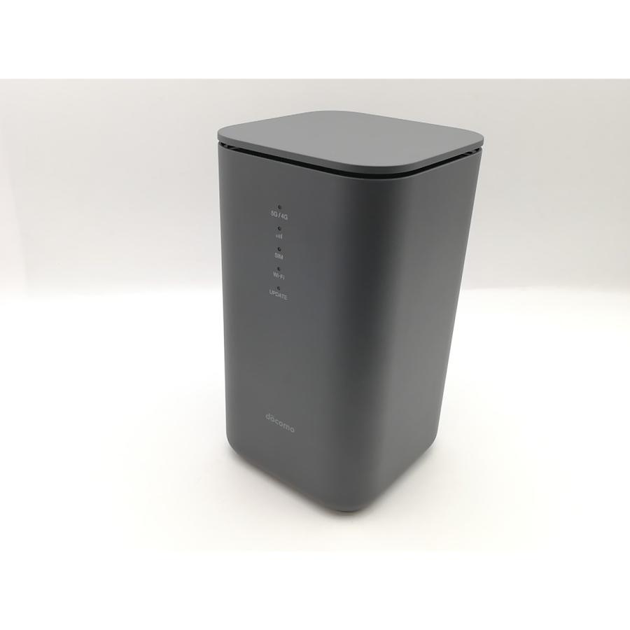 中古】SHARP docomo 【SIMフリー】 home 5G HR02 [ダークグレー]【EC