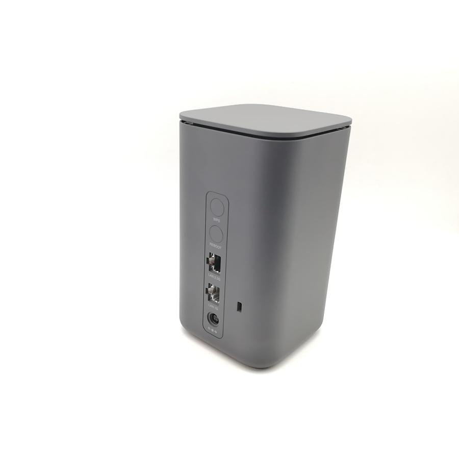中古】SHARP docomo 【SIMフリー】 home 5G HR02 [ダークグレー]【EC