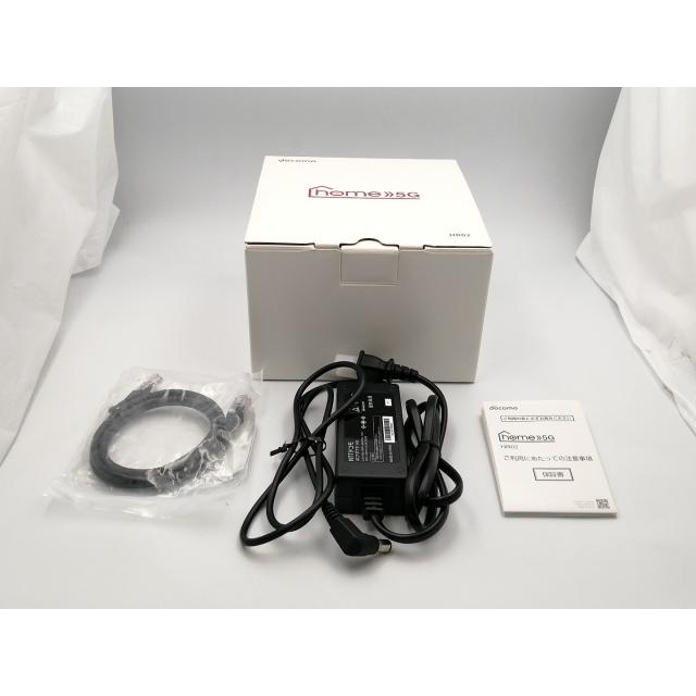 中古】SHARP docomo 【SIMフリー】 home 5G HR02 [ダークグレー]【EC