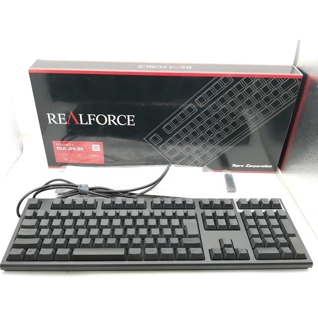 中古】東プレ REALFORCE A R2A-JP4-BK [日本語配列/45g/ブラック