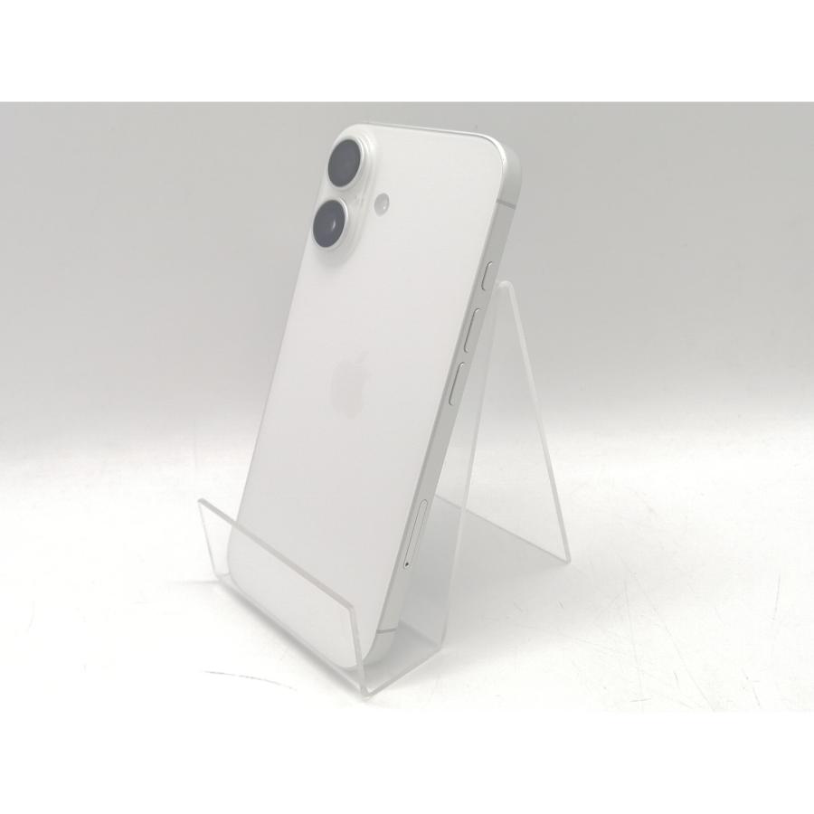 中古】Apple au 【SIMフリー】 iPhone 16 128GB ホワイト MYDR3J/A