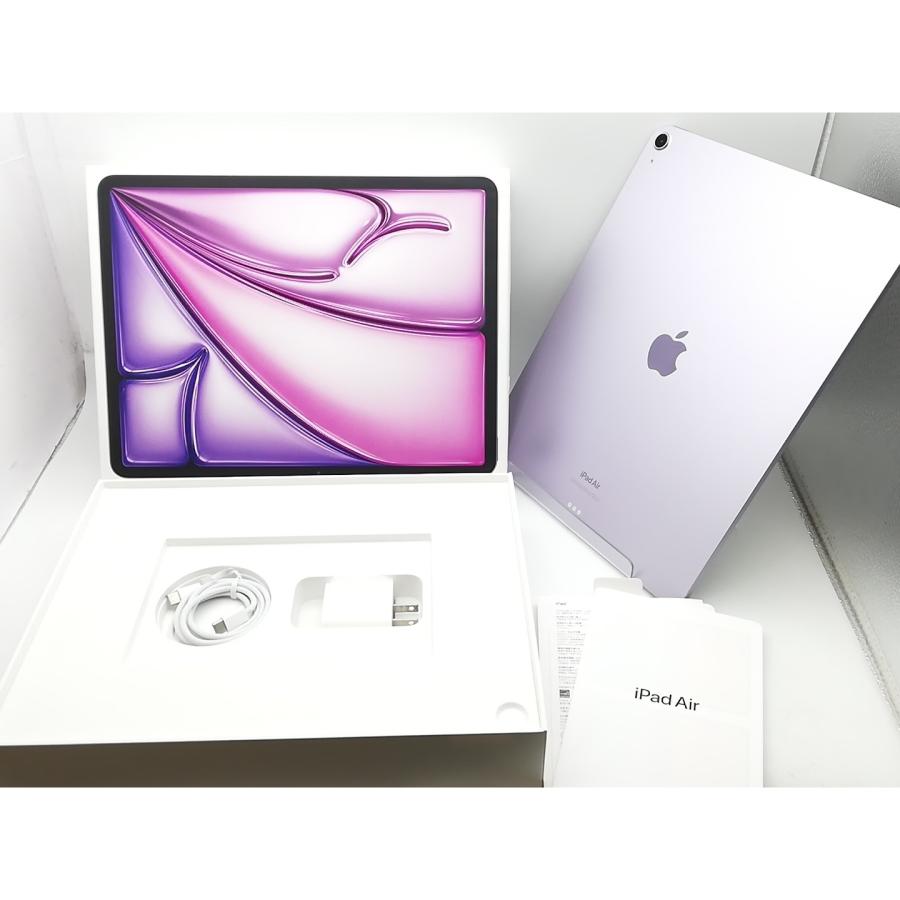 中古】Apple 【Wi-Fi】 13インチ iPad Air（M2/2024） 128GB パープル