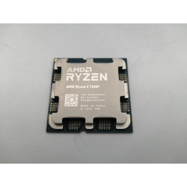 Ryzen 5 7500F (3.7GHz/TC:5.0GHz) bulk AM5/6C/12T/L3 【Kikusenko】 32MB/TDP65W【町田】保証期間１週間