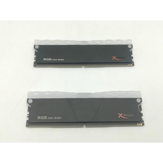 中古】v-color XPrism DDR5スロット用 ダミーRGBメモリ TMXPL00KWK 2枚