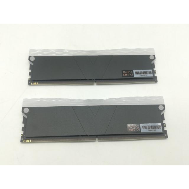 中古】v-color XPrism DDR5スロット用 ダミーRGBメモリ TMXPL00KWK 2枚