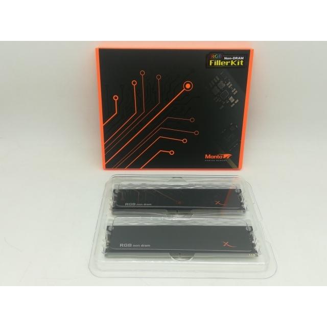 中古】v-color XPrism DDR5スロット用 ダミーRGBメモリ TMXPL00KWK 2枚