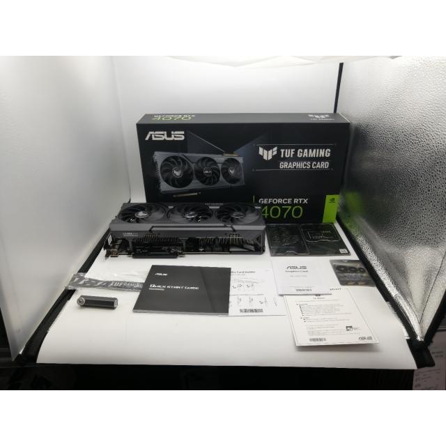 中古】ASUS TUF-RTX4070-O12G-GAMING RTX4070/12GB (GDDR6X)【町田 