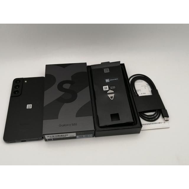 中古】SAMSUNG UQmobile 【SIMフリー】 Galaxy S22 ファントムブラック