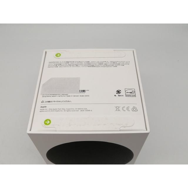 Pod mini ミッドナイト MTJT3J/A 美品 付属品完備 スマートスピーカー HomePod mini ミッドナイト MTJT3J/A ［Wi-Fi対応