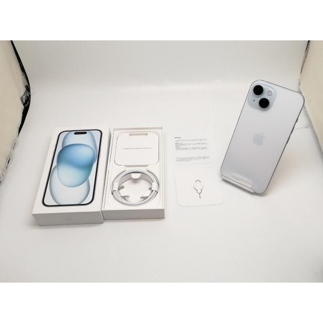 未使用】Apple docomo 【SIMフリー】 iPhone 15 128GB ブルー MTML3J/A