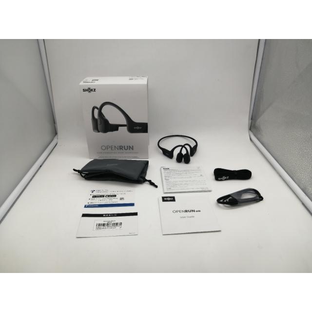 中古】Shokz OpenRun SKZ-EP-000003 [コズミックブラック]【町田】保証 