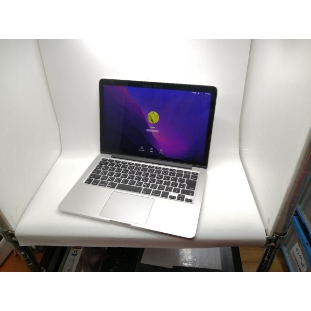 中古】Apple MacBook Pro 13インチ Corei5:2.7GHz Retinaディスプレイ