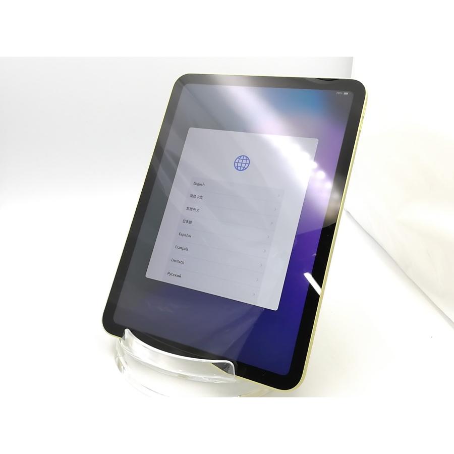 中古】Apple 【Wi-Fi】 iPad（A16/2025） 128GB イエロー MD4D4J/A【EC