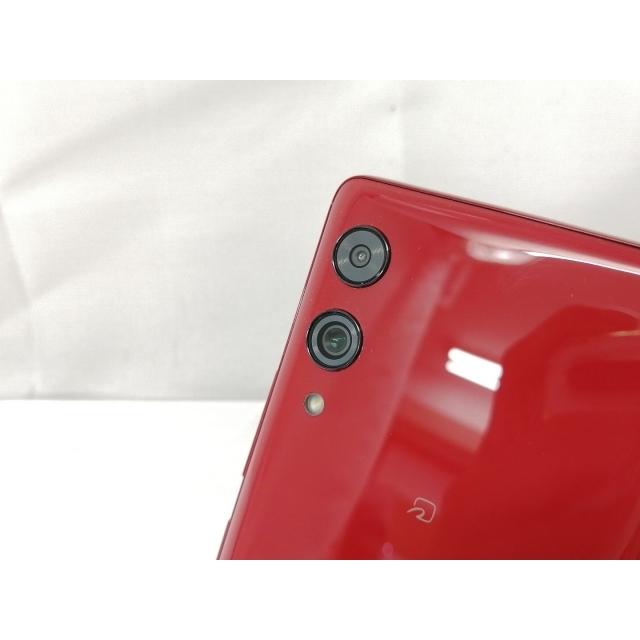 中古】Wiko 楽天モバイル 【SIMフリー】 Rakuten Hand 5G クリムゾン