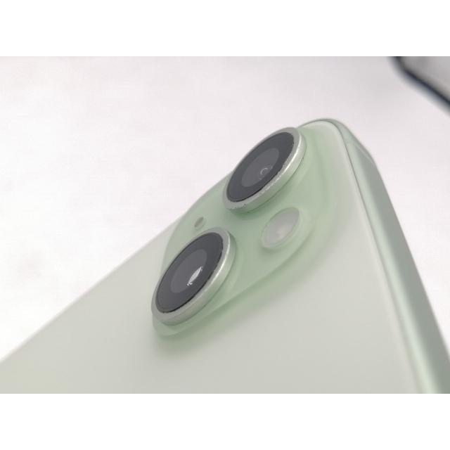 【中古】Apple 国内版 【SIMフリー】 iPhone 15 Plus 128GB グリーン MU0E3J/A【神保町】保証期間１ヶ月【ランクA】の画像