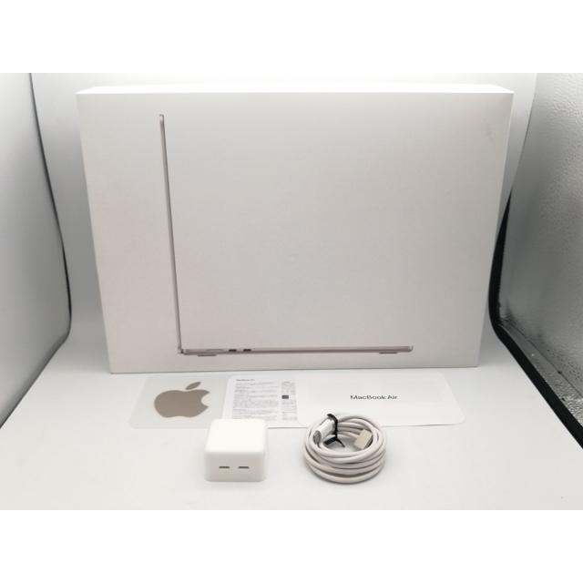 中古】Apple MacBook Air 15インチ M3(CPU:8C/GPU:10C) 8GB/256GB